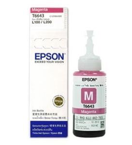EPSON T664 / T664300 / Magenta (정품)   EPSON L100/ L110/ L200/ L210/ L300/ L355/ L555